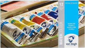 img 3 attached to 🎨 General Selection 12x10ml Van Gogh Watercolor Paint Set in Plastic Pocketbox