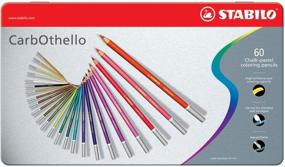 img 4 attached to 🎨 STABILO Carbothello Pastel Pencil Set - 60 Vibrant Colors, 1-pack (1460-6)