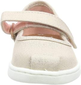 img 3 attached to 🌈 Iridescent Girls' Flats: TOMS Kids Infant Toddler Shoes for a Sparkling Style