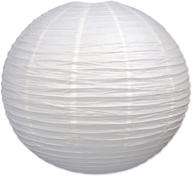 beistle 30-inch jumbo paper lantern in white - stunning décor element логотип