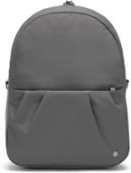 🎒 pacsafe citysafe nightfall convertible backpack - ideal for nightfall backpacking logo