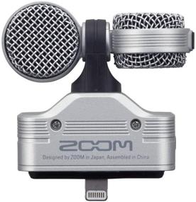 img 2 attached to 🎤 Zoom iQ7 Стерео мид-сайда микрофон с выравниванием для камеры iOS, идеальный для записи музыки, видеопроизводства, интервью и многого другого.