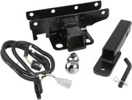 надежный бампер rugged ridge 11580.54 с креплением для прицепа и 2-дюймовым шаром для jeep wrangler jk 07-18: универсальное решение для буксировки логотип