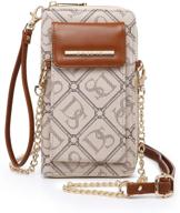 👜 women's handbags & wallets: cellphone wallet wristlet crossbody shoulder in crossbody bags logo