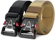 👖 tactical adjustable military belts: top men's accessories by andy grade logo