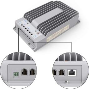 img 2 attached to 🔆 EPEVER MPPT Solar Charge Controller 40A - High Efficiency PV Solar Panel Controller with Remote Meter and Temperature Sensor