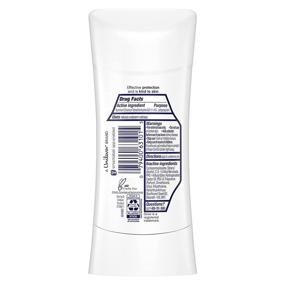 img 3 attached to 🌸 Dove Advanced Care Invisible Antiperspirant Deodorant Stick: No White Marks, Sheer Fresh 48-Hour Sweat and Odor Protecting Deodorant for Women - 2.6 oz