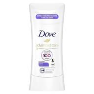 🌸 dove advanced care invisible antiperspirant deodorant stick: no white marks, sheer fresh 48-hour sweat and odor protecting deodorant for women - 2.6 oz logo