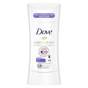 img 4 attached to 🌸 Dove Advanced Care Invisible Antiperspirant Deodorant Stick: No White Marks, Sheer Fresh 48-Hour Sweat and Odor Protecting Deodorant for Women - 2.6 oz