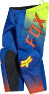 🦊 fox racing kids' youth 180 oktiv motocross pant: perfect gear for young off-road enthusiasts logo