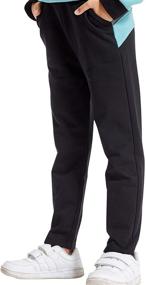 img 1 attached to 👶 LYSU CS Toddler Boys' Clothing: Sweatpants Trousers