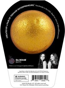 img 2 attached to 🥥 Treasure Bath, Gold Coconut - 7 Ounce by Da Bomb