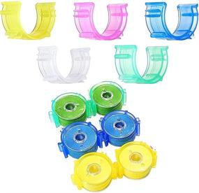 img 4 attached to 25Pcs Sewing Bobbin Clips: Small Accessories 🧵 to Hold Color Thread and Tools - TFBOY