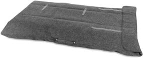 img 4 attached to 👜 Премиум сумочка из фетра для стола-трансформера: надёжная посадка, ультра мягкий и плотный (61 x 36, серый)
