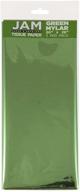 vibrant green mylar tissue paper - 3 sheets/pack by jam paper logo