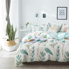 img 4 attached to Botanical Bedding Lightweight Polyester Reversible