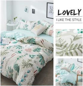 img 3 attached to Botanical Bedding Lightweight Polyester Reversible