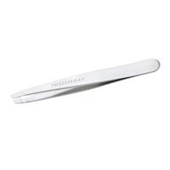 💎 platinum silver slant tweezer by tweezerman logo