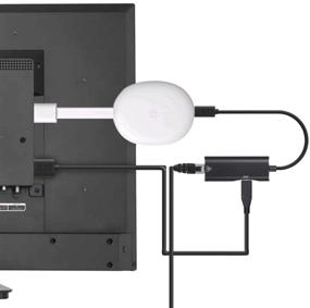 img 2 attached to Wasserstein Ethernet LAN Network Adapter: Enhance Connectivity 🔌 for Google Chromecast with Google TV and Pixel Phones