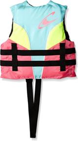 img 2 attached to 💦 O'NEILL Child Superlite USCG Vest: Turquoise/Berry/Lime/White One Size - Top-rated flotation device for kids