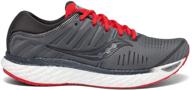 saucony s20544 25 hurricane running black men's shoes and athletic logo