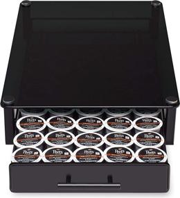 img 2 attached to ☕ Enhance Your Keurig Coffee Experience with Nook & Niche Premium Glass Stand and Pod Drawer