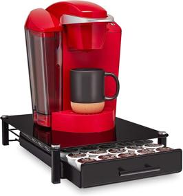 img 4 attached to ☕ Enhance Your Keurig Coffee Experience with Nook & Niche Premium Glass Stand and Pod Drawer