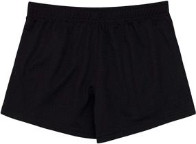 img 3 attached to Champion Heritage Running Basketball Black Mesh Girls' Clothing in Active