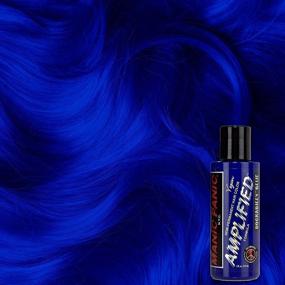 img 2 attached to Усилите свой стиль с краской для волос MANIC PANIC в оттенке Rockabilly Blue Amplified.