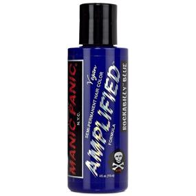 img 4 attached to Усилите свой стиль с краской для волос MANIC PANIC в оттенке Rockabilly Blue Amplified.