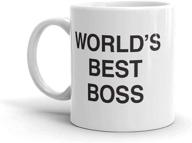 the office - best boss mug, dunder mifflin ceramic mug - 11 oz logo