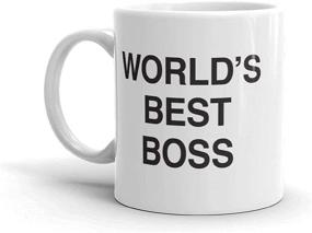 img 4 attached to The Office - Best Boss Mug, Dunder Mifflin Ceramic Mug - 11 oz