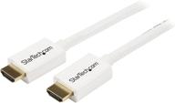startech com white wall speed cable logo