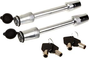 img 2 attached to Enhance Security with Trimax TRZ52 Keyed Alike Lock Set for Razor RP Adjustable Hitch, Silver