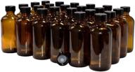 🧪 amber boston round black lab glassware & labware pack: high-quality scientific products logo