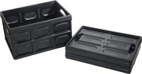 img 4 attached to Pearington Collapsible Stackable Containers Organization