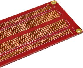 img 2 attached to 🛠️ Gikfun GK1008 Large Gold Plated Proto Board PCB DIY Kit for Arduino, Solderable Breadboard