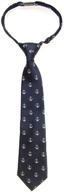 👔 retreez classic pattern microfiber pre tied boys' neckties: effortless style for young gentlemen logo