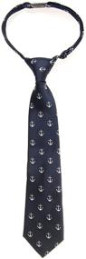img 1 attached to 👔 Retreez Classic Pattern Microfiber Pre Tied Boys' Neckties: Effortless Style for Young Gentlemen