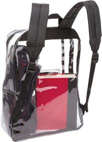 img 3 attached to Outdoor Products Clear Daypack Black Outdoor Recreation