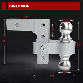 img 3 attached to BUNKER INDUST Adjustable Receiver Aluminum