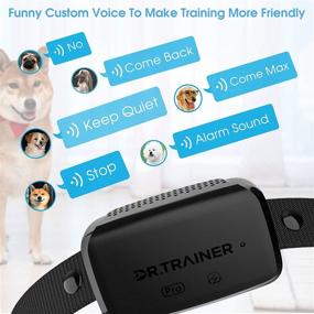 img 1 attached to Fast Charge Anti Barking Dr. Trainer Bark Collar