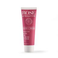 🌹 revitalize your hands with rose sensation nourishing and hydrating hand cream logo