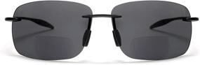 img 2 attached to TR90 Sports Navigator Maui Bifocal Sun Reading Sunglasses for Men and Women