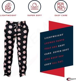 img 3 attached to 🛌 Ultimate Comfort: Premium Wear Pajamas with Convenient Pockets and Baseball Design