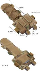 img 3 attached to 🧢 LIVIQILY Tactical Helmet Battery Case Pouch for Hunting - Night Accessory Bag Helmet Bag