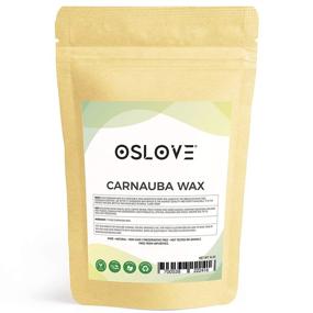 img 1 attached to 🌿 Premium Organic Carnauba Wax Flakes 1 LB - T1 Grade, Multipurpose Wax by Oslove Organics: Pure excellence for diverse applications