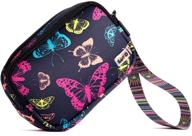👜 stylish paisley neoprene wristlet smartphone women's handbags & wallets - luvo collection logo