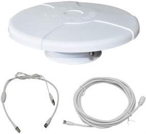 img 2 attached to Enhance Your TV Experience with Luxtronic Long-Range UFO Digital Magnetic Base HDTV Antenna