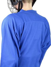 img 1 attached to 🏒 High-Quality Sports Unlimited Youth Hockey Practice Jersey for Optimal Skill Development